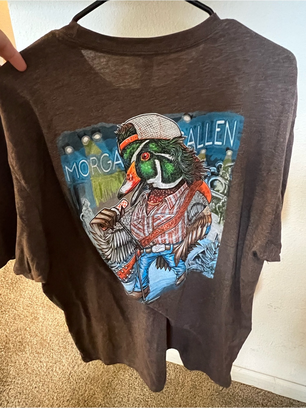 Morgan wallen concert shirt size 2X